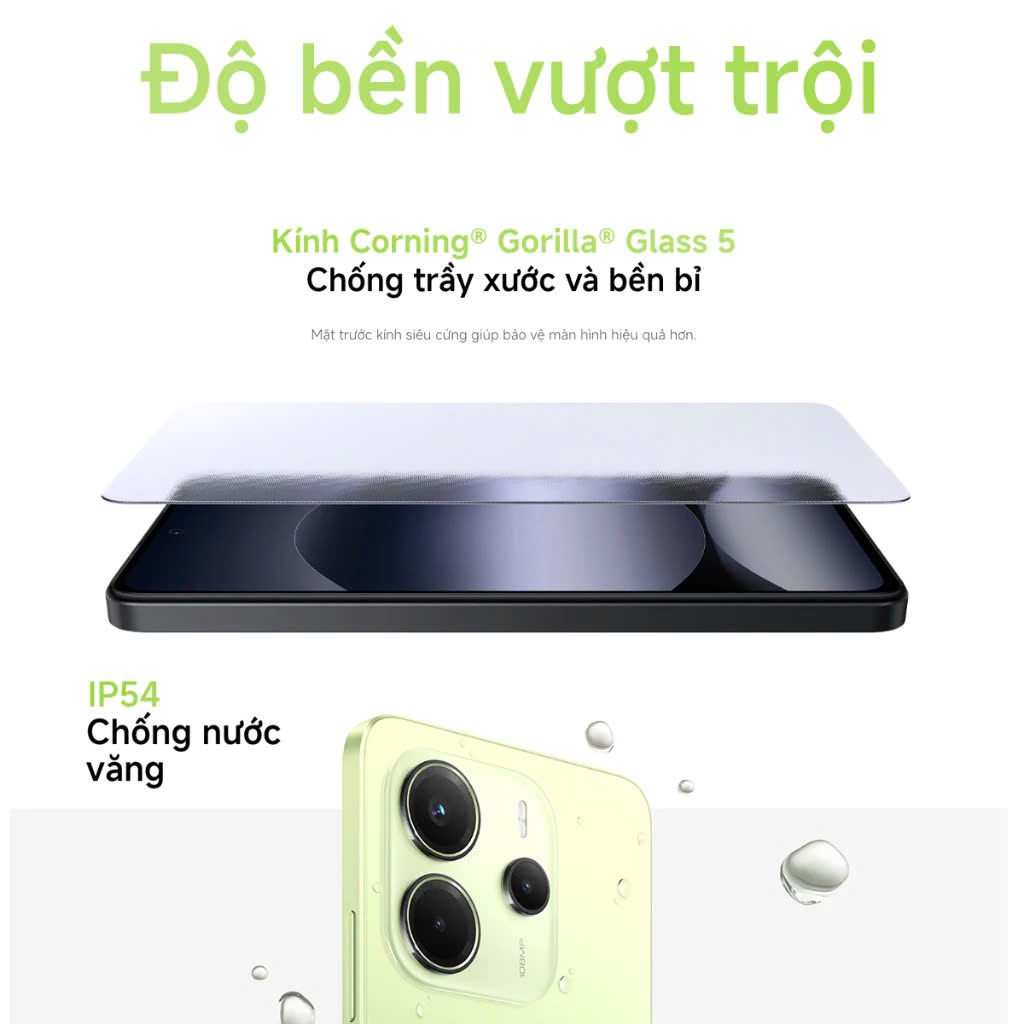 Điện thoại Xiaomi Redmi Note 14 6GB|128GB | Camera AI 108MP | Pin 5500mAh | Hàng chính hãng - BH 18 tháng | BigBuy360 - bigbuy360.vn