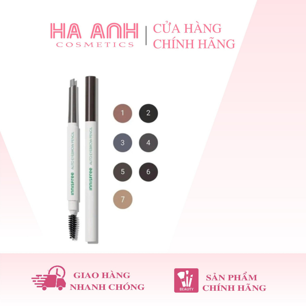 Chì Kẻ Mày Innisfree Eco Eyebrow Pencil
