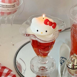 🍓 𝓒𝓾𝓽𝓮 𝓬𝓾𝓽𝓮🍓 Nến Hello Kitty Sang Trọng Trang Trí Nhà Cửa