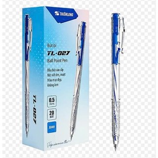 Bút bi xanh/đỏ/đen 027 (2 cây)