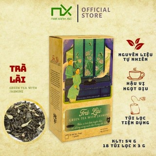  Hộp Trà Lài 18 Túi Lọc Nam Xanh 54g  18x3g  