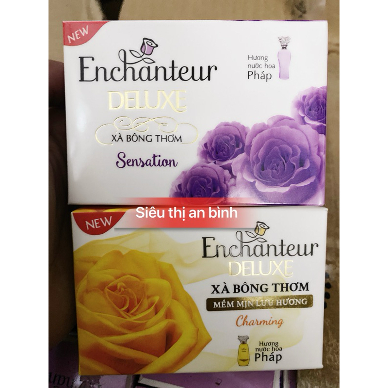 3 bánh Xà Phòng Tắm Enchantuer 90g