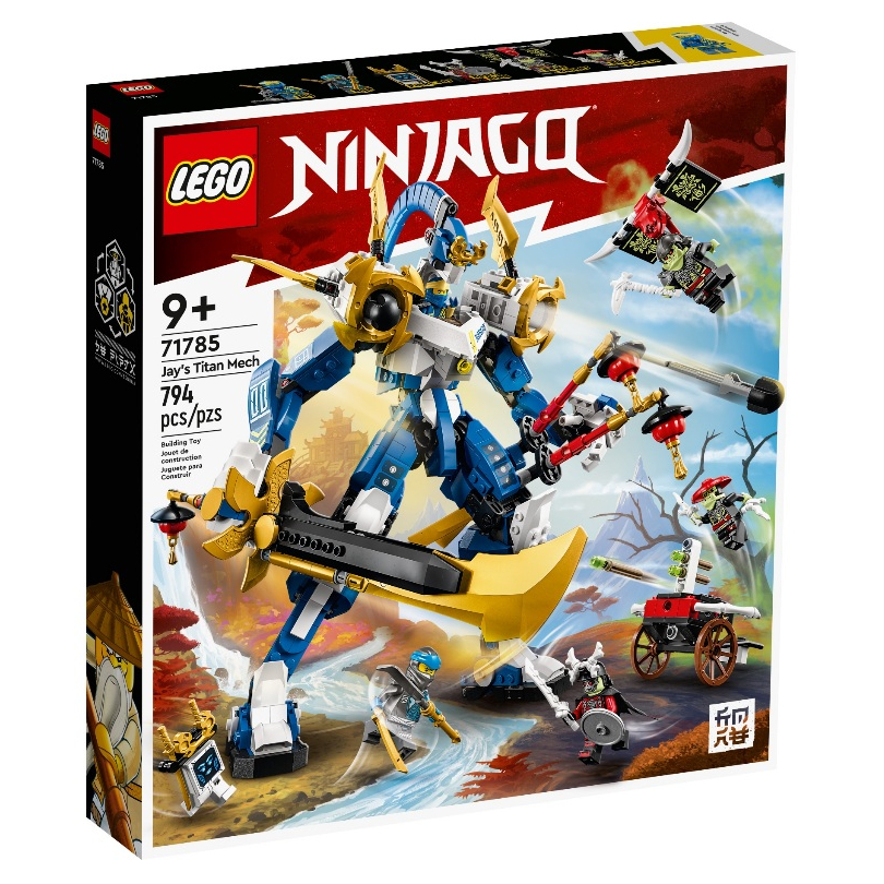 [HAPPY.BRICKS] LEGO NINJAGO 71785 - CỖ MÁY ROBOT TITAN CỦA JAY