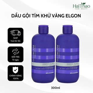 Dầu Gội Tím Elgon, Dầu gội khử ánh vàng giữ màu tóc tẩy và nhuộm