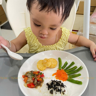 Hạt nêm dinh dưỡng cho bé 6m+ ăn dặm Kodomo Jan’s, Nêm Thịt Heo và Rau Củ Topvalu Nhật Bản