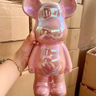 Tượng Bear trang trí kệ tủ size 28cm