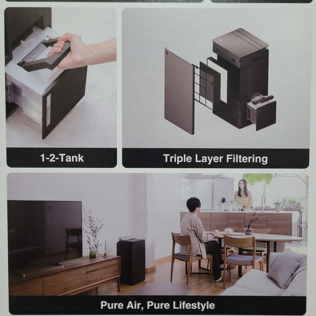 Máy lọc không khí và hút ẩm Sharp T30FV-H | Lọc khí hút ẩm cho phòng 77m2 công suất 30L model 2025 | BigBuy360 - bigbuy360.vn