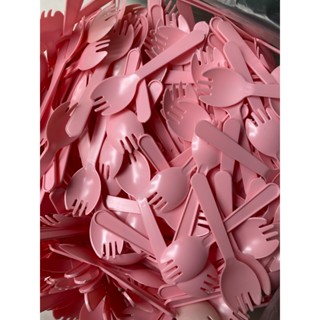 Thìa nhựa muỗng nhựa ăn bánh kem 1 Kg