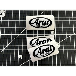 ARAI Tem hình Dán xe máy Arai 6.3x3.0 Ricedecal