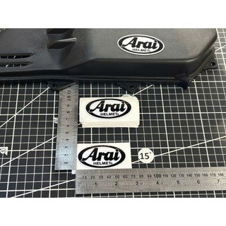 ARAI Tem hình Dán xe máy Arai 6.3x3.0 Ricedecal