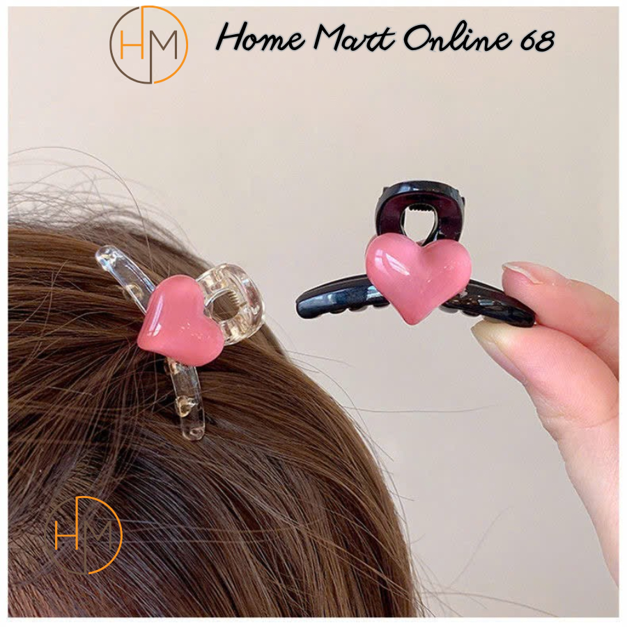 HM61379 Kẹp Tóc Hình Trái Tim Nhỏ Xinh Thời Trang Hàn Quốc Cho Nữ HM68