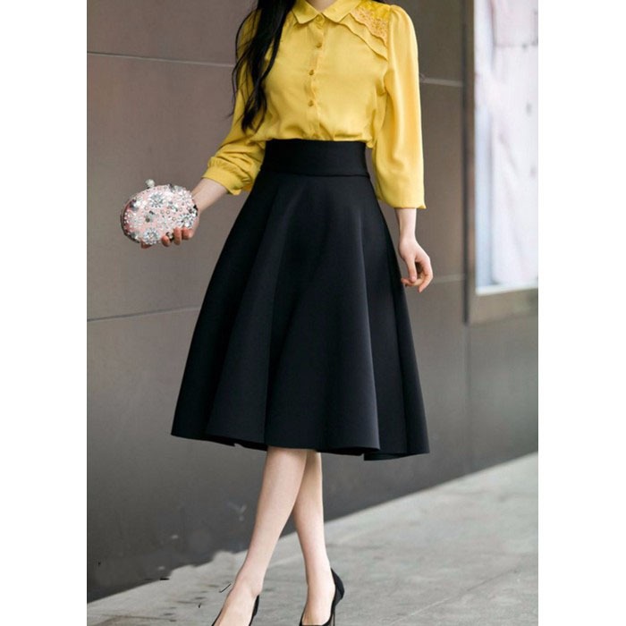 *CHÂN VÁY CÔNG SỞ - VÁY NỮ.❣️FREESHIP❣️Chân Váy Xòe Công Sở Thời trang PHONG CÁCH