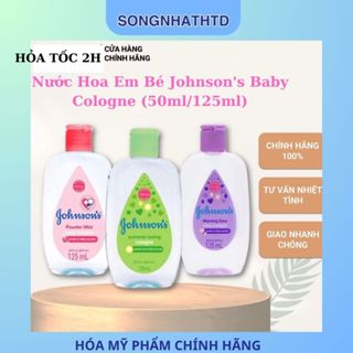 Nước hoa Johnson Baby 50ml 125ml, Nước hoa Em bé, Dầu thơm cho bé