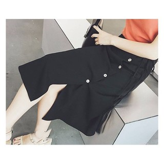.CHÂN VÁY NỮ ❣️FREESHIP❣️Chân Váy Chữ A Phối Nút