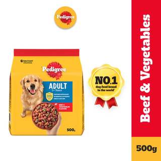 PEDIGREE CHÓ LỚN VỊ BÒ 500g