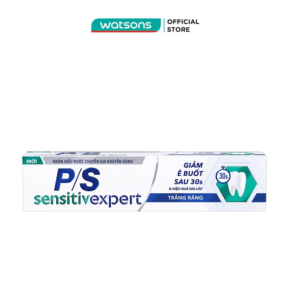 Kem Đánh Răng P/S Sensitive Mineral Expert Trắng Răng 100g