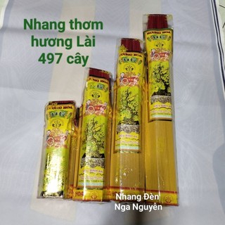 (Combo 2 bó)Nhang thơm hương Lài cao cấp hiệu Bình An bó 497 cây