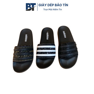  Dép nam Bảo Tín BT8837 chất liệu cao su đế êm chống trượt họa tiết Adidas đủ màu sắc 