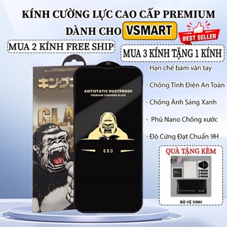 Kính cường lực cao cấp full màn Vsmart Joy 4 joy 3 Live 4 live star 5 star 4 star 3 - Miếng dán màn hình điện thoại