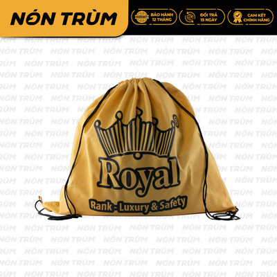Phụ Kiện Royal đựng nón bảo hiểm chống trầy xước, màu vàng năng động