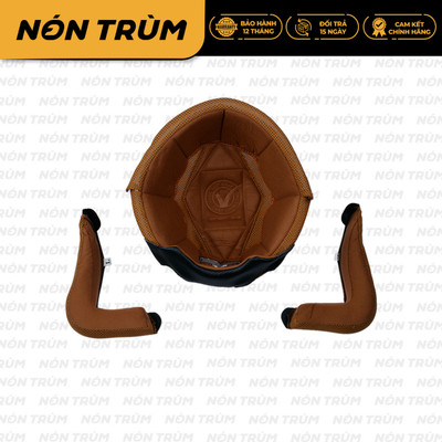 [ Phiên bản 2026] Lót thay thế mới mũ bảo hiểm 3/4 Royal M20C phiên bản cải tiến mới