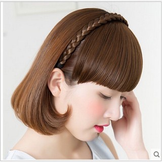 (Hoả tốc) TÓC GIẢ MÁI THƯA XOĂN ĐÁNG YÊU