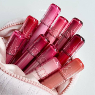   NEW   1-24  Son Tint Lì Căng Bóng Dưỡng Ẩm Romand The Juicy Lasting Tint 