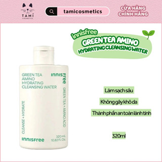 Nước Tẩy Trang Trà Xanh Innisfree Green Tea Amino Hydrating Cleansing Water 300ml