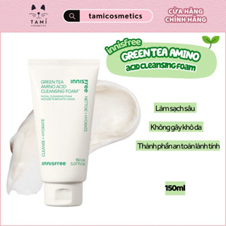 Sữa Rửa Mặt Trà Xanh Innisfree Green Tea Foam Cleanser