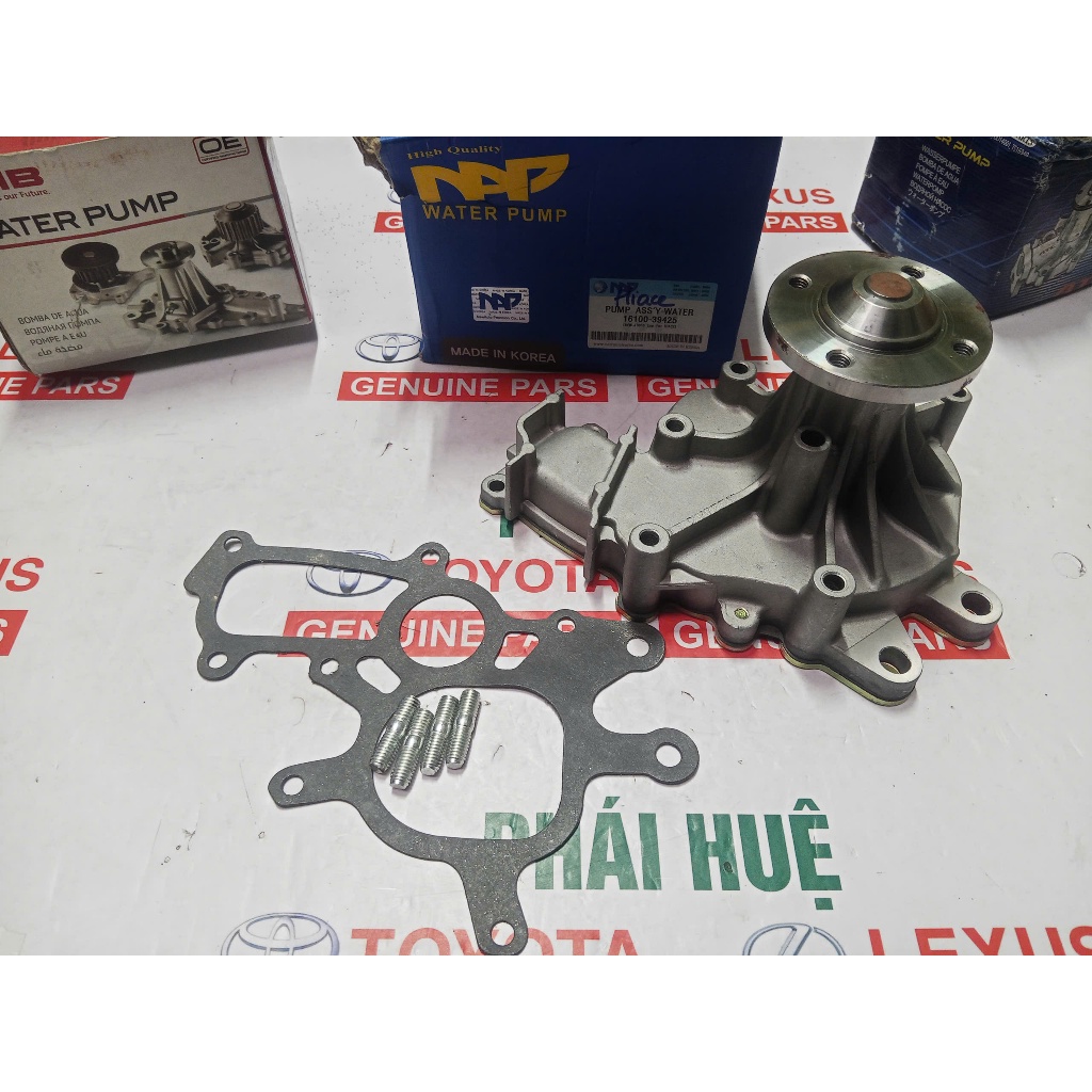 BƠM NƯỚC MÁY FORTUNER ,HILUX, HIACE 1KD,2KD HÀNG NEW AUTOP HÀNG KOREA CAO CẤP 16100-39425