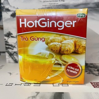 (COMBO 02 Hộp) Trà Cozy Gừng Hòa Tan HotGinger