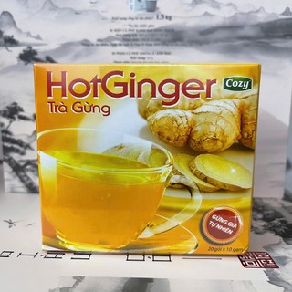 (COMBO 02 Hộp) Trà Cozy Gừng Hòa Tan HotGinger
