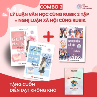 Sách - Combo Lý Luận Văn Học Và Nghị Luận Xã Hội - Rubik Văn Chương