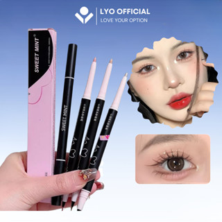 Bút kẻ bọng mắt 2 đầu Sweetmint Bút vẽ bọng mắt nhũ sáng bắt sáng hightlight siêu tự nhiên