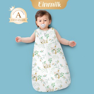 Einmilk Túi ngủ cho bé chất liệu cotton nguyên chất , mềm mại thoáng khí QSB240 chũn quấn cho bé