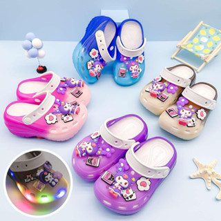  Dép Sục dép sandal đế độn Labubu chống trơn trượt cho bé trai bé gái chất liệu cao cấp chống trơn trượt 