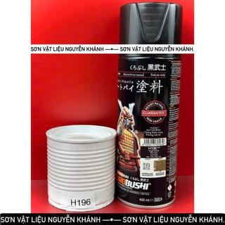 H196-Sơn xịt samurai màu trắng ngọc trai