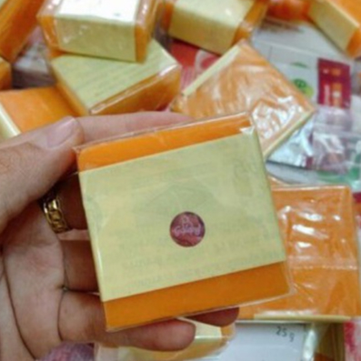 1 Bánh Lẻ Xà Phòng Cam Nghệ Thái Lan