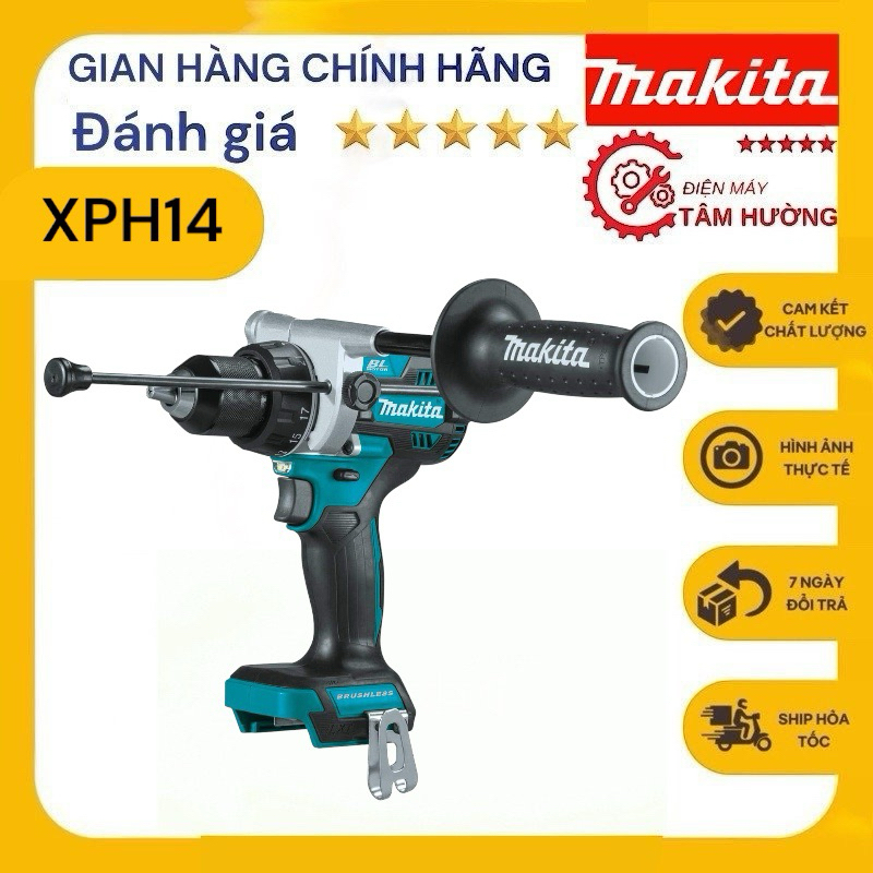 Khoan Makita Xph14 ( Thân máy )