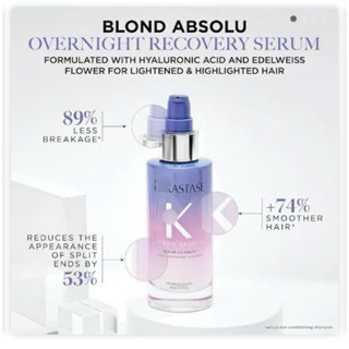 [ 10ml/ gói ] K - tím Blond absolu cicaplasme serum dưỡng phục hồi cho tóc tẩy sáng màu