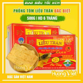Bánh phồng tôm Liễu Trân Đặc Biệt 500g, bánh phồng tôm Sóc Trăng đậm đà tôm