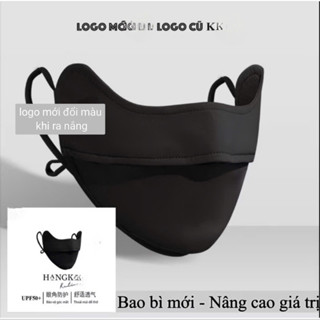Khẩu Trang K Chính Hãng Chống Nắng, Tia UV 99% Có Clip Test Vải Thun Lạnh Cực Mát Có Nút Tăng Chỉnh