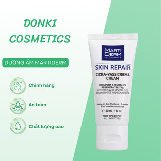 [Mẫu Mới Kem Dưỡng Ẩm MartiDerm Skin Repair Cicra Vass Cream Phục Hồi Da Nhạy Cảm 30ml