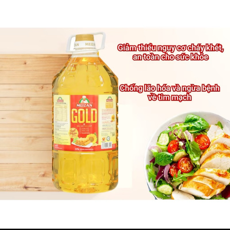Dầu Ăn Meizan Gold 5 Lít