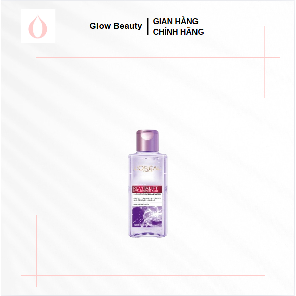 Nước tẩy trang Loreal Tím Cấp Ẩm Căng Mịn Da Loreal Paris Pure Revitalift Hyaluronic Acid 400ml