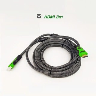 Cáp HDMI 2 Đầu Dây Chống Nhiễu  Dài 3M
