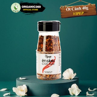 Ớt Cánh Chỉ Thiên Tự Nhiên VIPEP 40g Chilli Flake Gia Vị Nấu Ăn