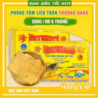 Bánh phồng tôm Liễu Trân thượng hạng 500g, bánh phồng tôm Sóc Trăng đậm đà tôm