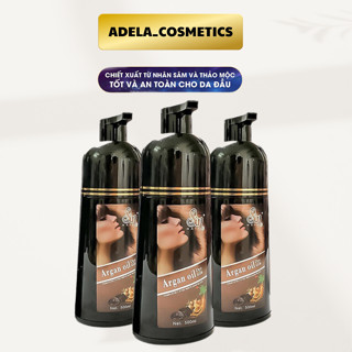 DẦU GỘI PHỦ BẠC SIN HAIR NHẬT BẢN CHÍNH HÃNG 500ML THẢO DƯỢC NHUỘM ĐEN TÓC NÂU TÓC NHÂN SÂM