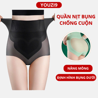 Quần định hình eo  YOUZI9 hỗ trợ nịt bụng sau sinh, giảm eo đốt mỡ bụng